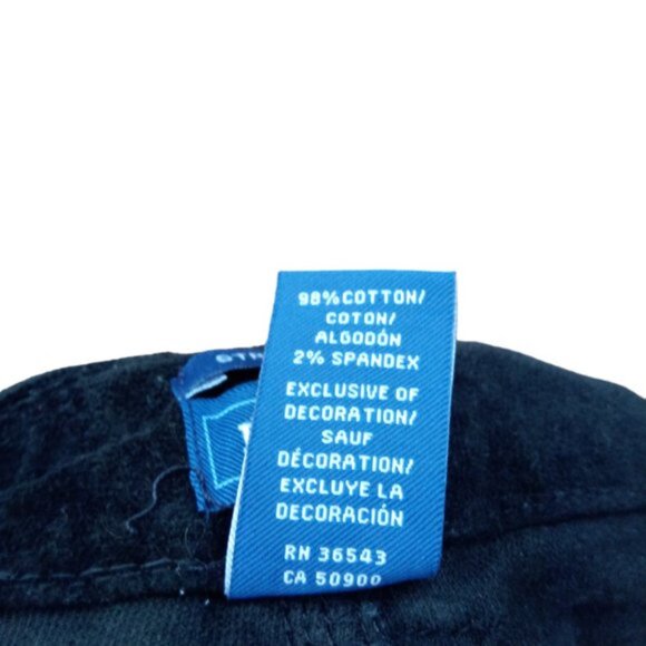 IZOD navy corduroy pants sz 10 Short 10P - Picture 9 of 12